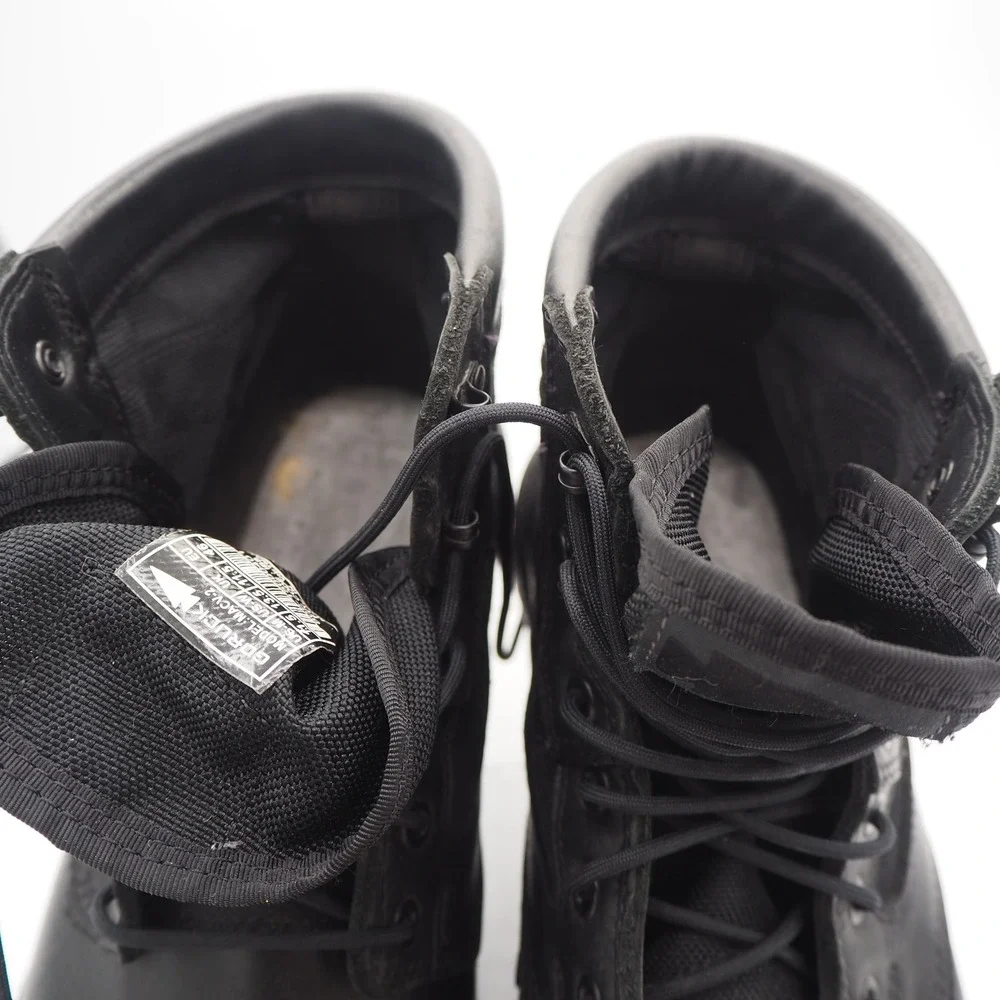 GORUCK MACV-2 Men's Mid Top Tactical Boots Sz 11.5 Triple Black Leather Rucking